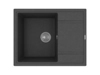 Florentina Мойка "Липси" 650, черный FG — фото 1, Кухонные мойки