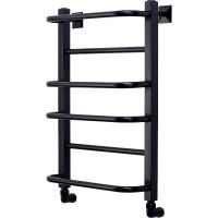 Водяной полотенцесушитель Comfysan Puro-K W-6 60x40 013080 Черный матовый — фото 1, Водяные полотенцесушители