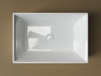 Раковина-чаша Ceramicanova Element 59 CN5013 Белая — фото 15, Раковины накладные