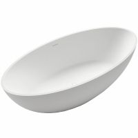 Ванна из искусственного камня Gruppo Treesse Carezza 180x85 V308BL без гидромассажа — фото 1, Ванны из искусственного камня