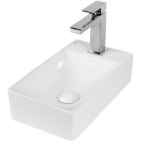 Товар: Раковина Bond 38 R S12-380R Белая глянцевая - фото 1 Раковина Bond 38 R S12-380R Белая глянцевая — фото 1, Мини-раковины