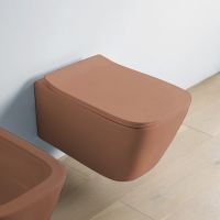 Товар: Унитаз Artceram A16 ASV003 40 00 подвесной Tortora без сиденья - фото 7 Унитаз Artceram A16 ASV003 40 00 подвесной Tortora без сиденья — фото 7, Подвесные унитазы