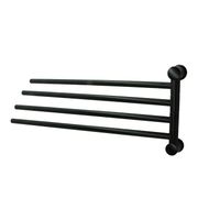 K-1034BLACK Держатель полотенец четверной — фото 2, Прочие аксессуары и комплектующие