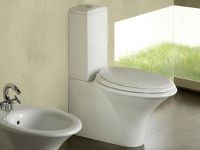 Унитаз компакт Hatria Sculture YXZ4 без бачка и сиденья — фото 3, Напольные унитазы