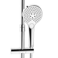 Душевая система Keuco Plan Blue 53926012321 с термостатом Хром — фото 5, Душевые стойки