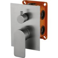 Смеситель для душа BelBagno Nova NOV-SDMC-IN Сатин — фото 1, Смеситель для душа