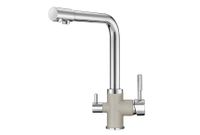 Granula-3015, XРОМ/БАЗАЛЬТ, СМЕСИТЕЛЬ КУХОННЫЙ — фото 2, Смесители для кухни