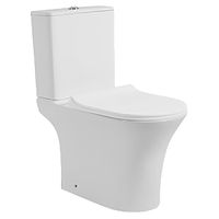 Унитаз компакт CeramaLux 1217-P с бачком и сиденьем Микролифт — фото 1, Напольные унитазы