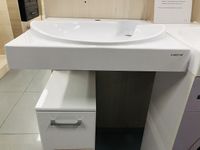 Раковина СанТа Сатурн 60 900126 на стиральную машину Белая — фото 2, Раковины на стиральную машину