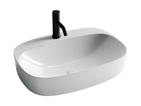 Раковина Ceramicanova Element 60 CN5012 Белая — фото 3, Раковины накладные