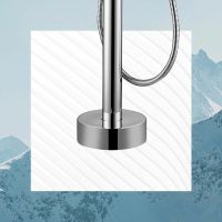 Смеситель для ванны Swedbe Spira Хром арт-4000 — фото 4, Смесители напольные