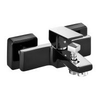 Смеситель для ванны E.C.A. Tiera 103502469 Черный — фото 1, Смеситель для ванны