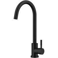 Смеситель для кухни Raiber Graceful RPB-012 Черный матовый — фото 1, Смесители для кухни