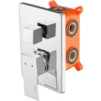 Смеситель для душа Swedbe Platta 5520 Хром — фото 1, Смеситель для душа