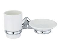 Aller K-1126C Держатель стакана и мыльницы — фото 3, Комплектующие для туалета