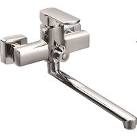 Смеситель для ванны Ростовская Мануфактура Сантехники Boou B8215-18F универсальный Хром — фото 1, Для душа и ванны