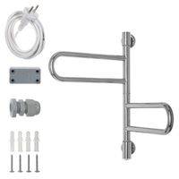 Электрический полотенцесушитель Energy U G2K 540х400 EETR0UG2K0000000000 Хром — фото 5, Электрические полотенцесушители