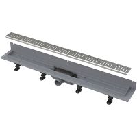 Душевой лоток Alcaplast Wall APZ30-850M с решеткой Хром — фото 1, Душевые лотки