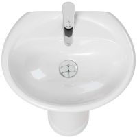 Товар: Раковина Laguraty 48 3209 F детская Белая - фото 4 Раковина Laguraty 48 3209 F детская Белая — фото 4, Раковины напольные