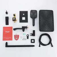 Душевая система Raglo R01.27.06 Черная матовая — фото 8, Встраиваемые душевые комплекты