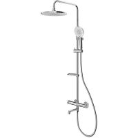 Душевая система Milardo Ideal Spa ILSSBTHM06 с термостатом Хром — фото 1, Душевые системы