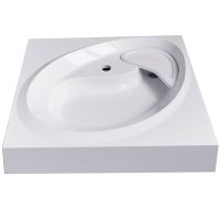 Раковина Madera Ameli 60 4627173210058 на стиральную машину Белая — фото 3, Раковины на стиральную машину