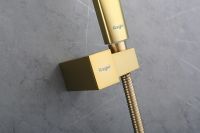 Смеситель для ванны Raglo R01.30.03 Золото матовое — фото 9, Для душа и ванны