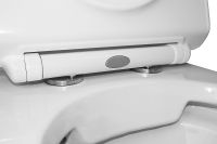 Унитаз компакт Azario Fretta Round AZ-1217+AZ-1216 с бачком и сиденьем Микролифт — фото 5, Напольные унитазы