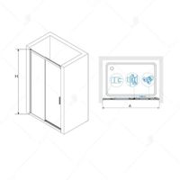 Товар: Душевая дверь 170*195 RGW LE-12-B Чёрный/Прозрачное/6 мм (Easy) - фото 4 Душевая дверь 170*195 RGW LE-12-B Чёрный/Прозрачное/6 мм (Easy) — фото 4, Ершики. Вторая