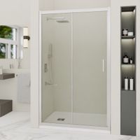 Душевая дверь INRAIN VIN-016 / 120х195 / Хром / Прозрачное / 6 мм — фото 1, Раздвижные душевые двери