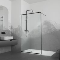 Товар: Душевая перегородка 120*200 RGW WA-012 B Чёрный/Прозрачное(Принт)/8 мм - фото 2 Душевая перегородка 120*200 RGW WA-012 B Чёрный/Прозрачное(Принт)/8 мм — фото 2, Душевые перегородки