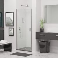 Душевая дверь  60*195 RGW LE-03 Хром/Прозрачное/6 мм — фото 1, Распашные душевые двери