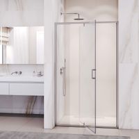 Душевая дверь  70- 80*195 RGW PA-008 Хром/Прозрачное/6 мм (Easy) — фото 2, Распашные душевые двери