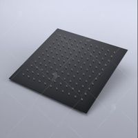 Верхний душ RGW SP-82-25 B Квадрат/Черный 25*25 — фото 2, Верхние души