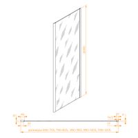Товар: Боковая панель 120*200 RGW Z-050-3-B Чёрный/Прозрачное/6 мм - фото 2 Боковая панель 120*200 RGW Z-050-3-B Чёрный/Прозрачное/6 мм — фото 2, Диспенсеры бумажных полотенец