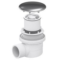 Сифон RGW QYD-06 хром Ø 60 мм с сухим затвором арт-18241106-01* — фото 3, Сифоны для поддонов