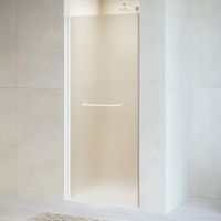 Душевая дверь  90*195 RGW PA-103-W Белый/Матовое/6 мм (EasyClean) — фото 2, Распашные душевые двери