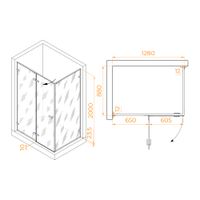 Товар: Душевой уголок 130* 90*200 RGW SV-040-B Прямоуг./Чёрный/Прозрачное/8 мм (2 уп.) - фото 6 Душевой уголок 130* 90*200 RGW SV-040-B Прямоуг./Чёрный/Прозрачное/8 мм (2 уп.) — фото 6, Ершики. Вторая