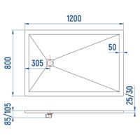 Товар: Душевой поддон IN-80120 Белый Прямоугольный 80*120 - фото 6 Душевой поддон IN-80120 Белый Прямоугольный 80*120 — фото 6, Душевые поддоны из искусственного камня