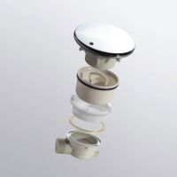 Товар: Сифон QYD-01 хром Ø 90 мм - фото 1 Сифон QYD-01 хром Ø 90 мм — фото 1, Сифоны для поддонов