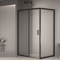 Товар: Душевой уголок 80*120*190 RGW PA-245-B Прямоуг./Чёрный/Прозрачное/6 мм (Easy) - фото 2 Душевой уголок 80*120*190 RGW PA-245-B Прямоуг./Чёрный/Прозрачное/6 мм (Easy) — фото 2, Прямоугольные душевые уголки