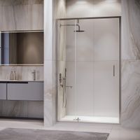 Душевая дверь 110*195 RGW LE-103 Хром/Прозрачное/6 мм — фото 2, Душевые двери в нишу