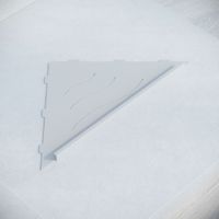 Товар: Полка RGW MT-12W/Белая Волна, металл 1,5 мм - фото 3 Полка RGW MT-12W/Белая Волна, металл 1,5 мм — фото 3, Полки для ванной и душа