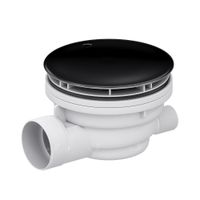 Сифон QYD-01 черный* Ø 90 мм — фото 1, Сифоны для поддонов