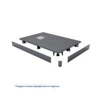 Товар: Экран для поддона INRAIN IN-21 90х110 (прямоугольник) (Графит) - фото 2 Экран для поддона INRAIN IN-21 90х110 (прямоугольник) (Графит) — фото 2, Экраны для поддонов