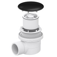 Сифон RGW QYD-06 черный Ø 60 мм с сухим затвором — фото 3, Сифоны для поддонов