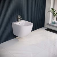 Биде подвесное RGW SW-80  белый  (без смесителя) — фото 1, Биде