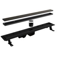 Товар: Душевой лоток прямой INRAIN SRL-31-60 600 Ø 50 мм черный - фото 5 Душевой лоток прямой INRAIN SRL-31-60 600 Ø 50 мм черный — фото 5, Трапы для душа