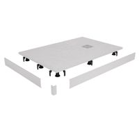 Душевой поддон  70*140*2,5 RGW ST-0147W Белый/Прямоуг Ø 90 мм Каменный — фото 10, Душевые поддоны из искусственного камня