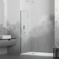 Товар: Душевая перегородка 60*195 RGW WA-110-W Белый/Прозрачное/8 мм - фото 2 Душевая перегородка 60*195 RGW WA-110-W Белый/Прозрачное/8 мм — фото 2, Душевые перегородки